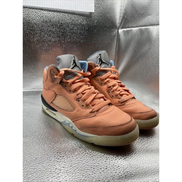 Nike Air Jordan 5 Retro x DJ Khaled WE THE BEST DV4983-641 Crimson Bliss Size 6Y - Picture 1 of 9